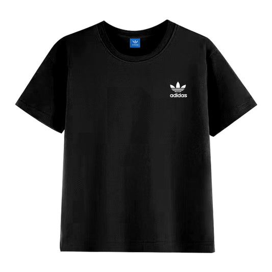 ADIDAS<童裝> 左胸小LOGO棉T (100~160cm)