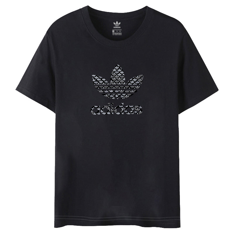 ADIDAS 滿版小LOGO填充棉T (男版) 0905