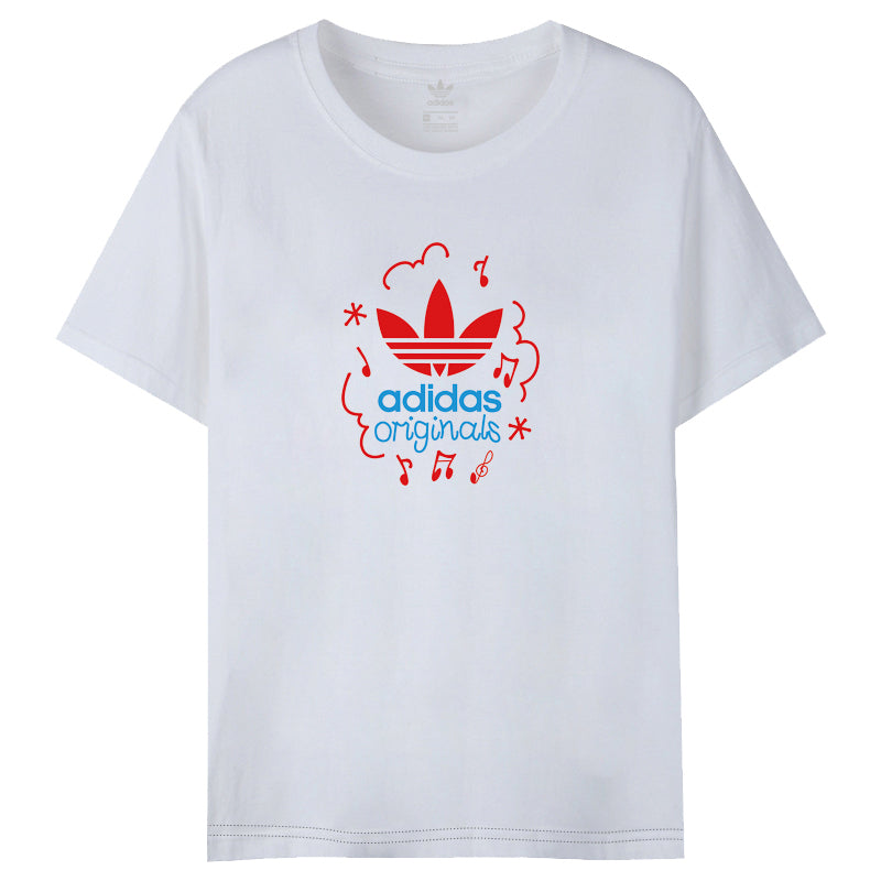 ADIDAS 音符棉T (女款) 0905