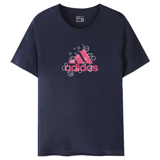 ADIDAS 微笑泡泡LOGO棉T (女款)